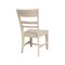 International Concepts Quincy Solid Wood Dining Chairs - Set of 2 - Unfinished CI-67P - alternate 8